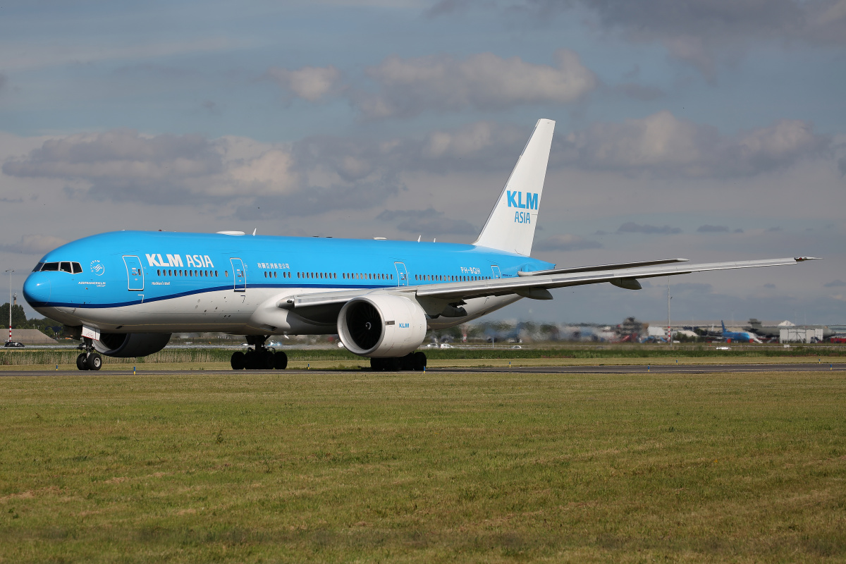 PH-BQH (malowanie KLM Asia)