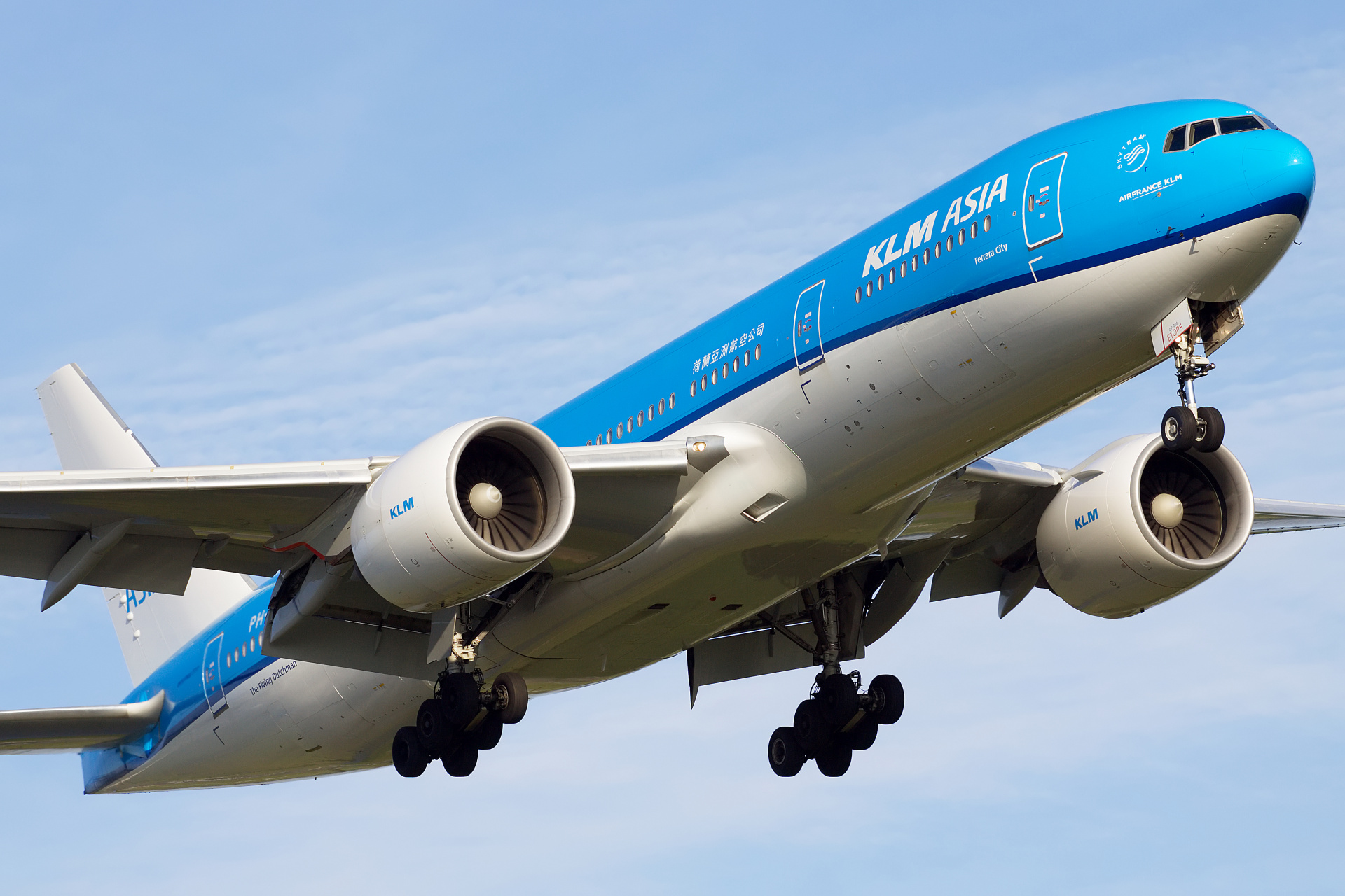 PH-BQF (malowanie KLM Asia) (Samoloty » Spotting na Schiphol » Boeing 777-200/-ER » KLM Royal Dutch Airlines)
