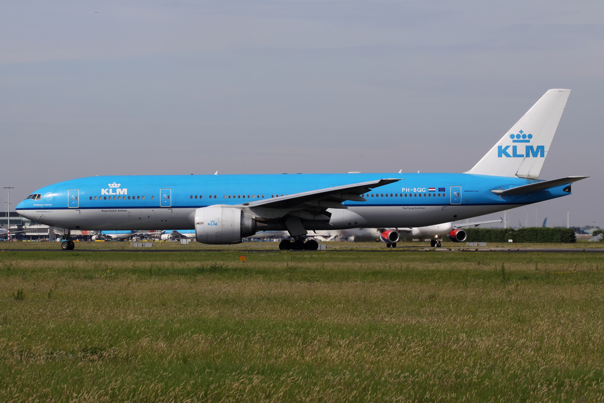 PH-BQG (Samoloty » Spotting na Schiphol » Boeing 777-200/-ER » KLM Royal Dutch Airlines)