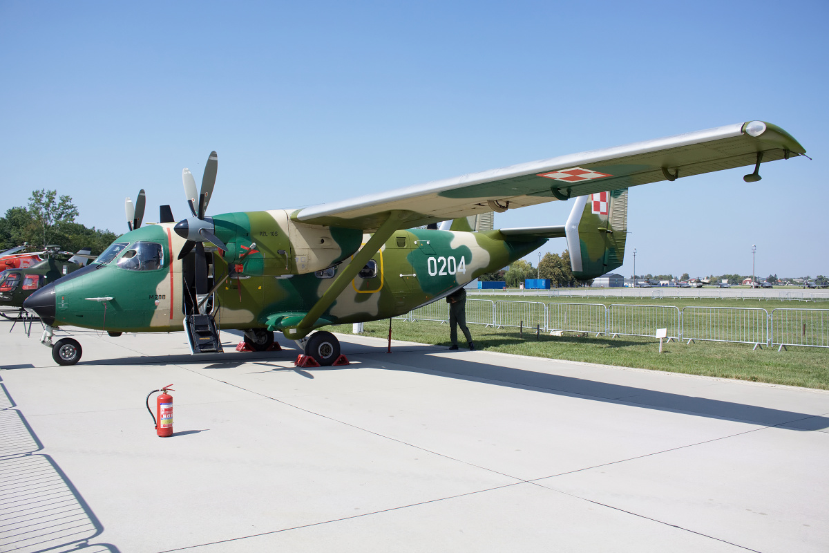 PZL Mielec M28B, 0204, Polskie Siły Powietrzne (Samoloty » Dęblin)