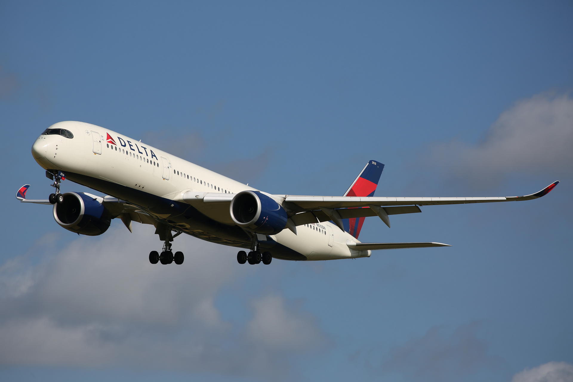 N510DN (Aircraft » Schiphol Spotting » Airbus A350-900 » Delta Airlines)