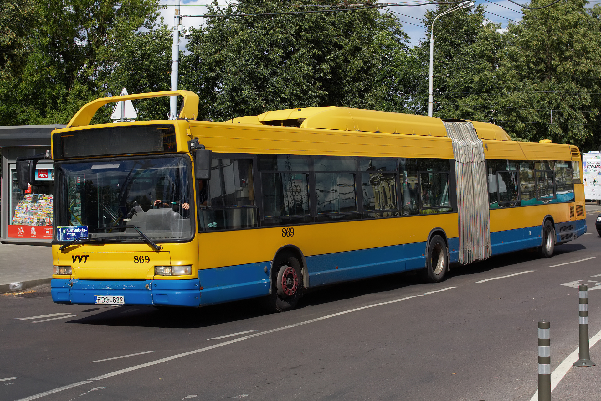 Heuliez GX417 CNG (Travels » Vilnius » Vehicles)