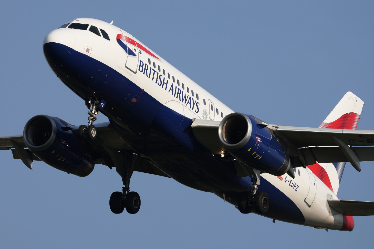 G-EUPZ (Samoloty » Spotting na EPWA » Airbus A319-100 » British Airways)