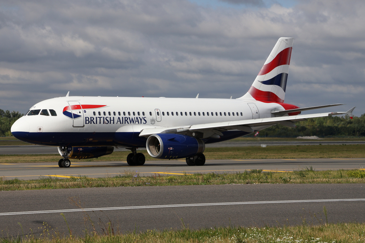 G-EUPZ (Samoloty » Spotting na EPWA » Airbus A319-100 » British Airways)