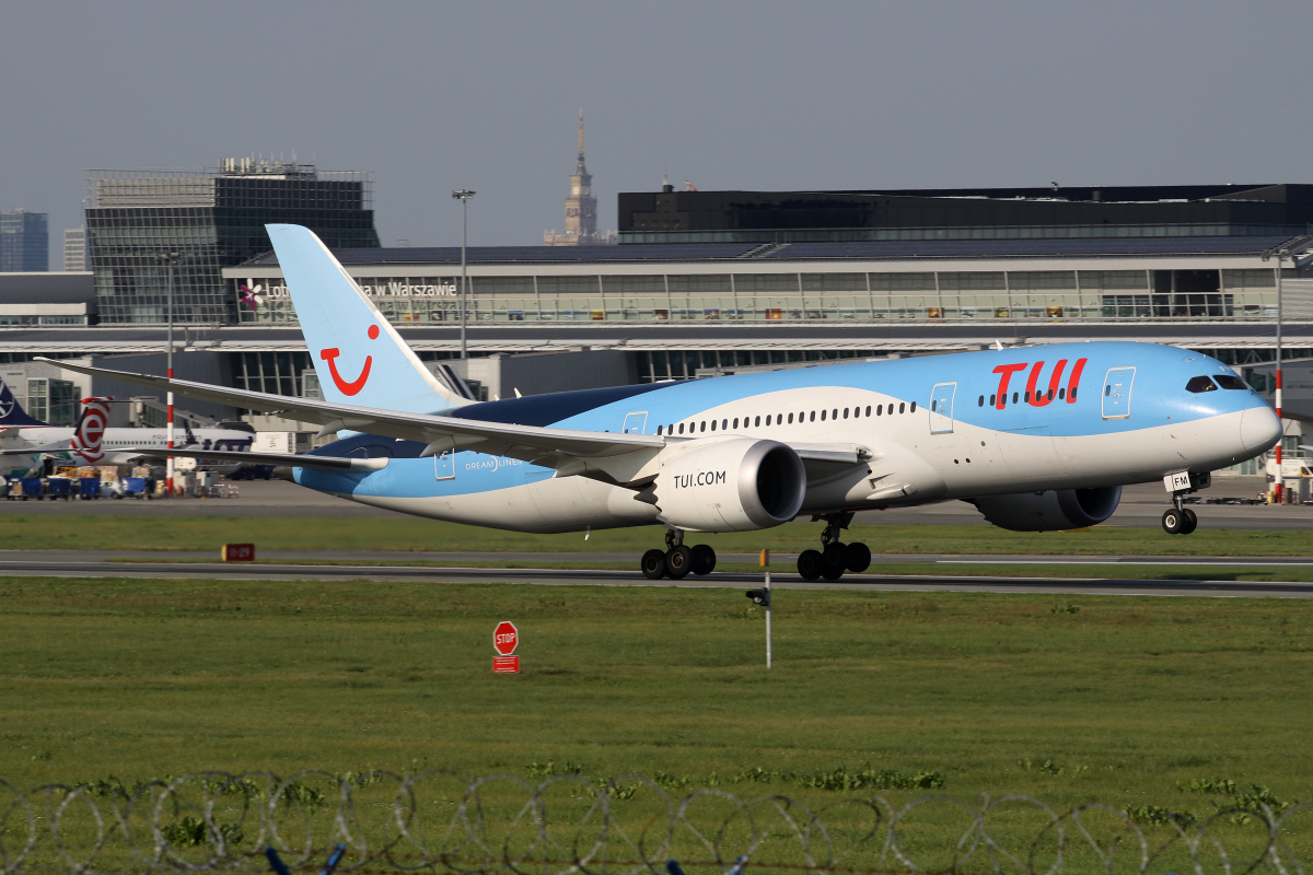 PH-TFM, TUI fly Netherlands (Aircraft » EPWA Spotting » Boeing 787-8 Dreamliner » TUI fly)