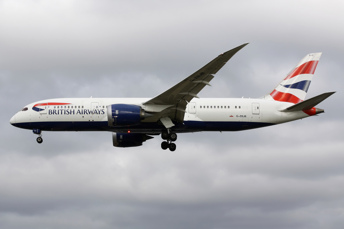 Boeing 787-8 Dreamliner, G-ZBJB, British Airways (Aircraft » Heathrow spotting » various)