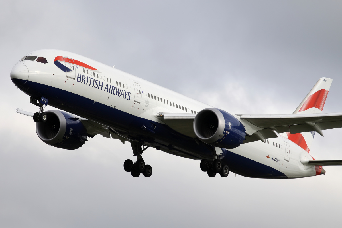 Boeing 787-9 Dreamliner, G-ZBKC, British Airways