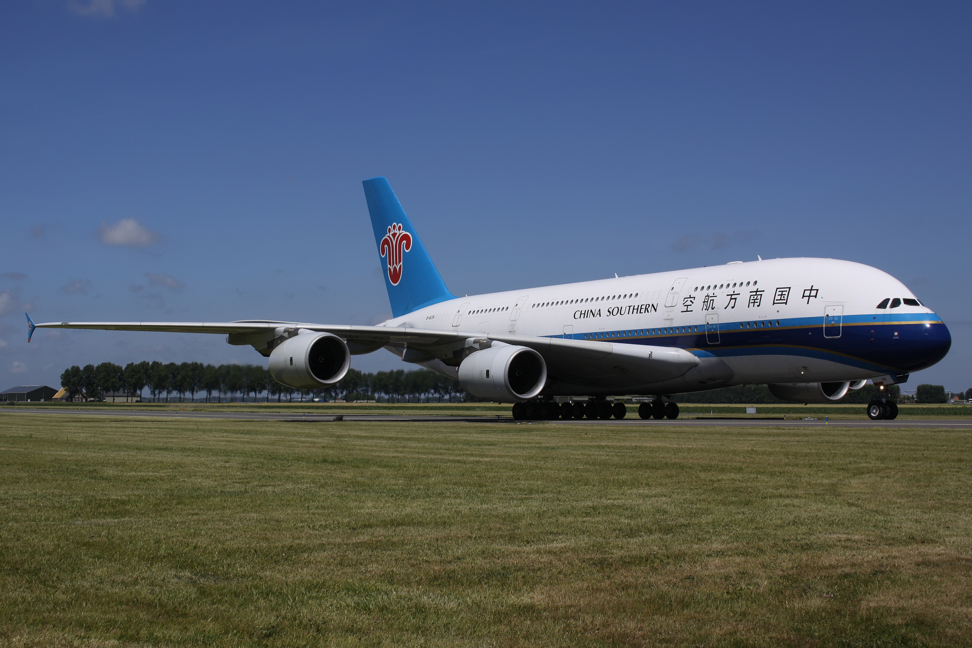 B-6139, China Southern (Aircraft » Schiphol Spotting » Airbus A380-800)