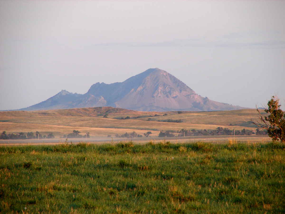 ...from a distance (Travels » US Trip 1: Cheyenne Country » The Journey » Bear Butte)