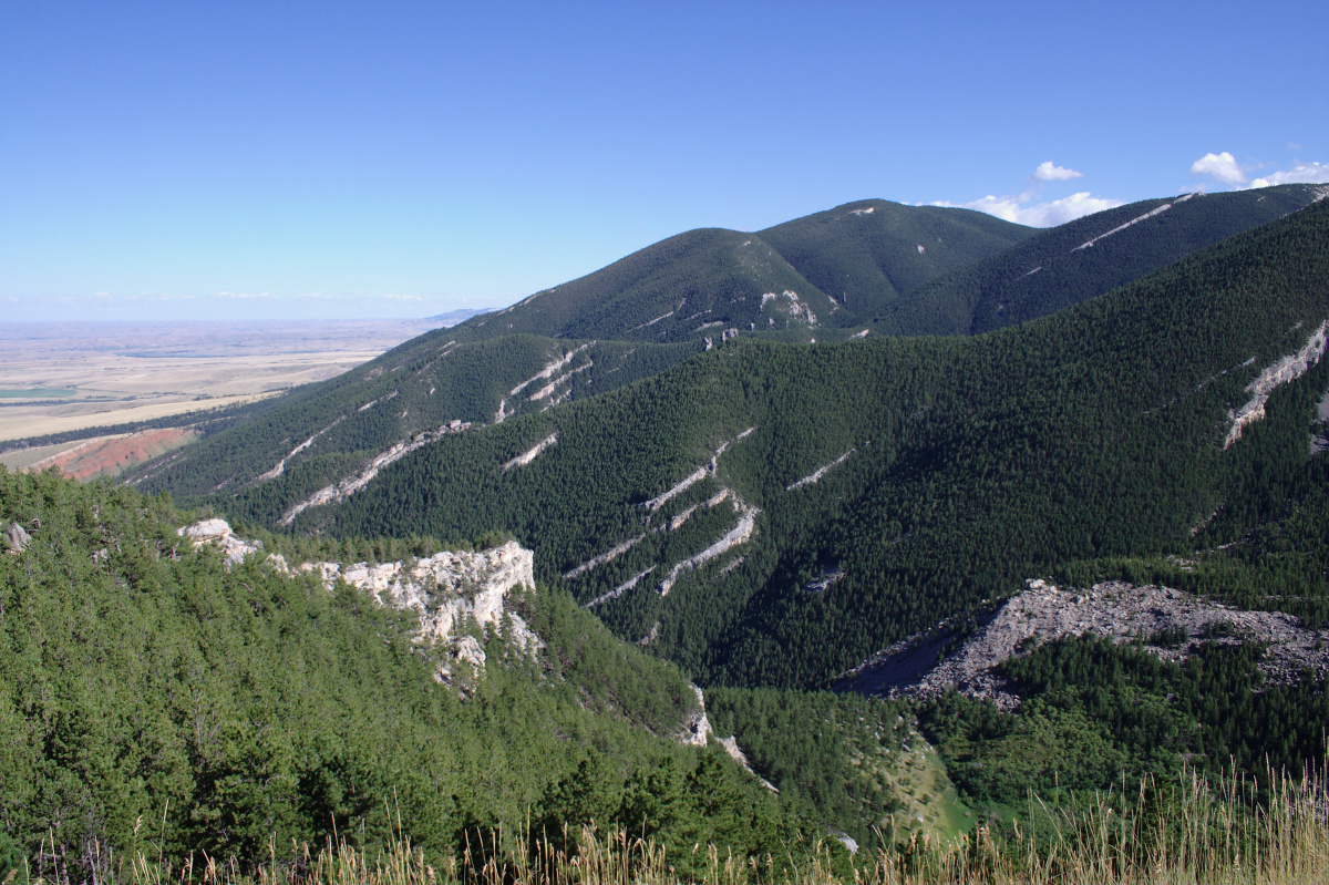 Fallen City and Horseshoe Mountain (Travels » US Trip 1: Cheyenne Country » The Journey » Bighorn Mountains)