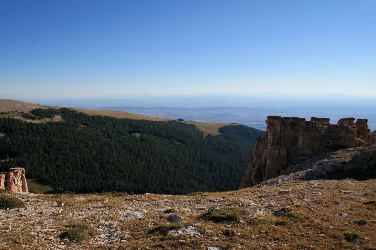 Południowa strona (Podróże » USA: Na ziemi Czejenów » Wielka Podróż » Bighorn Mountains » Medicine Wheel)