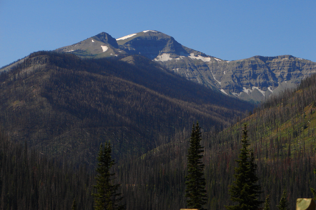 Mount Langford (Travels » US Trip 1: Cheyenne Country » The Journey » Shoshone National Forest)