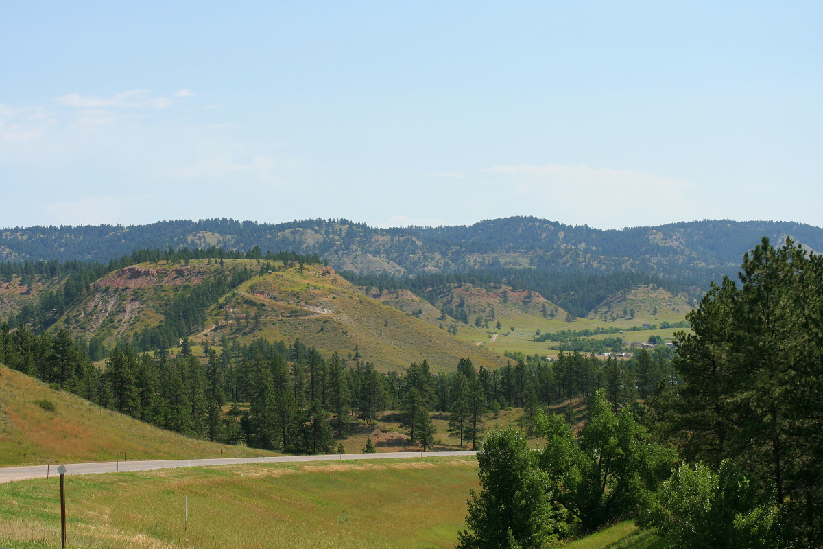 I-212 from Muddy (Travels » US Trip 1: Cheyenne Country » The Rez » Lame Deer)