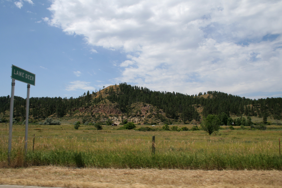 City Limits - North (Travels » US Trip 1: Cheyenne Country » The Rez » Lame Deer)