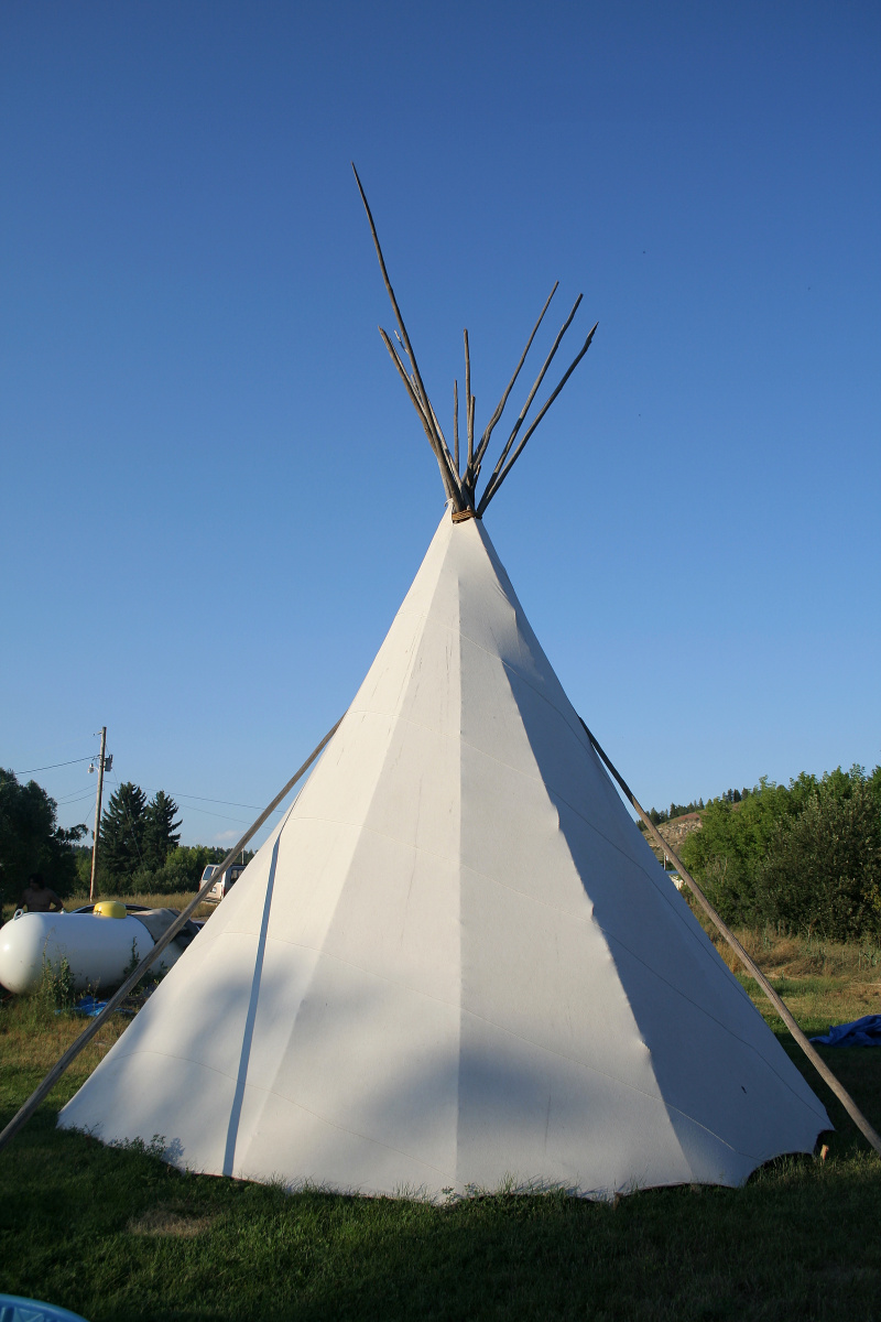 Tipi Rufusa (Podróże » USA: Na ziemi Czejenów » Tipi)