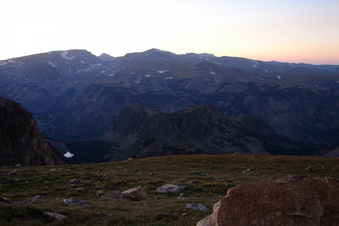 Na szczycie: Beartooth Pass Vista Point