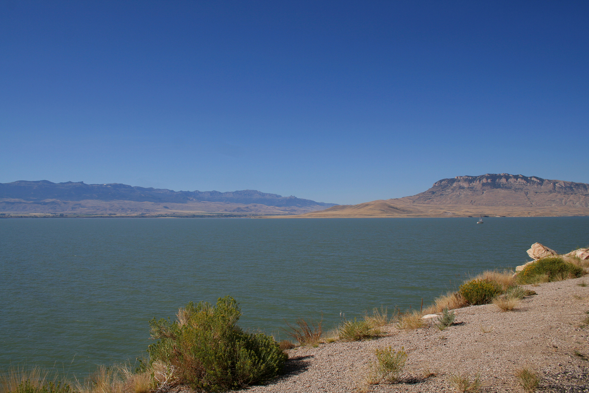 Buffalo Bill Reservoir (Travels » US Trip 1: Cheyenne Country » The Journey » Route 14)