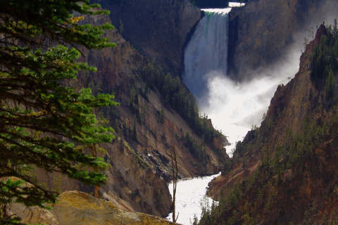 Lower Falls z Artist Point