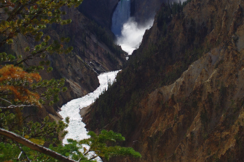 Lower Falls z Artist Point