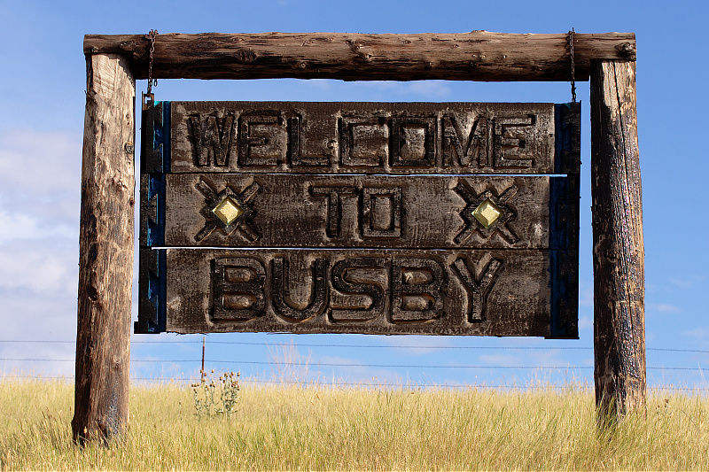 The Rez/Busby: Welcome Sign The Rez/Busby: Welcome Sign