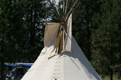 Eugene's Tipi