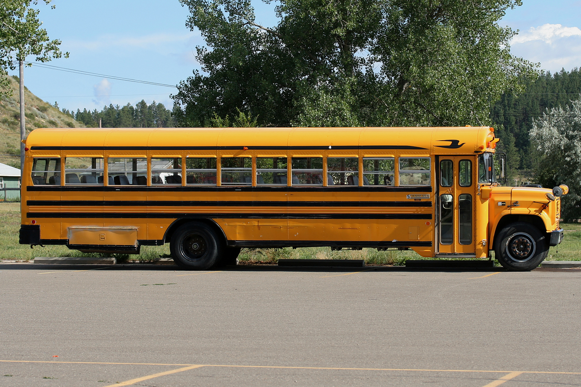 Blue Bird/GMC School Bus (Travels » US Trip 1: Cheyenne Country » Vehicles)