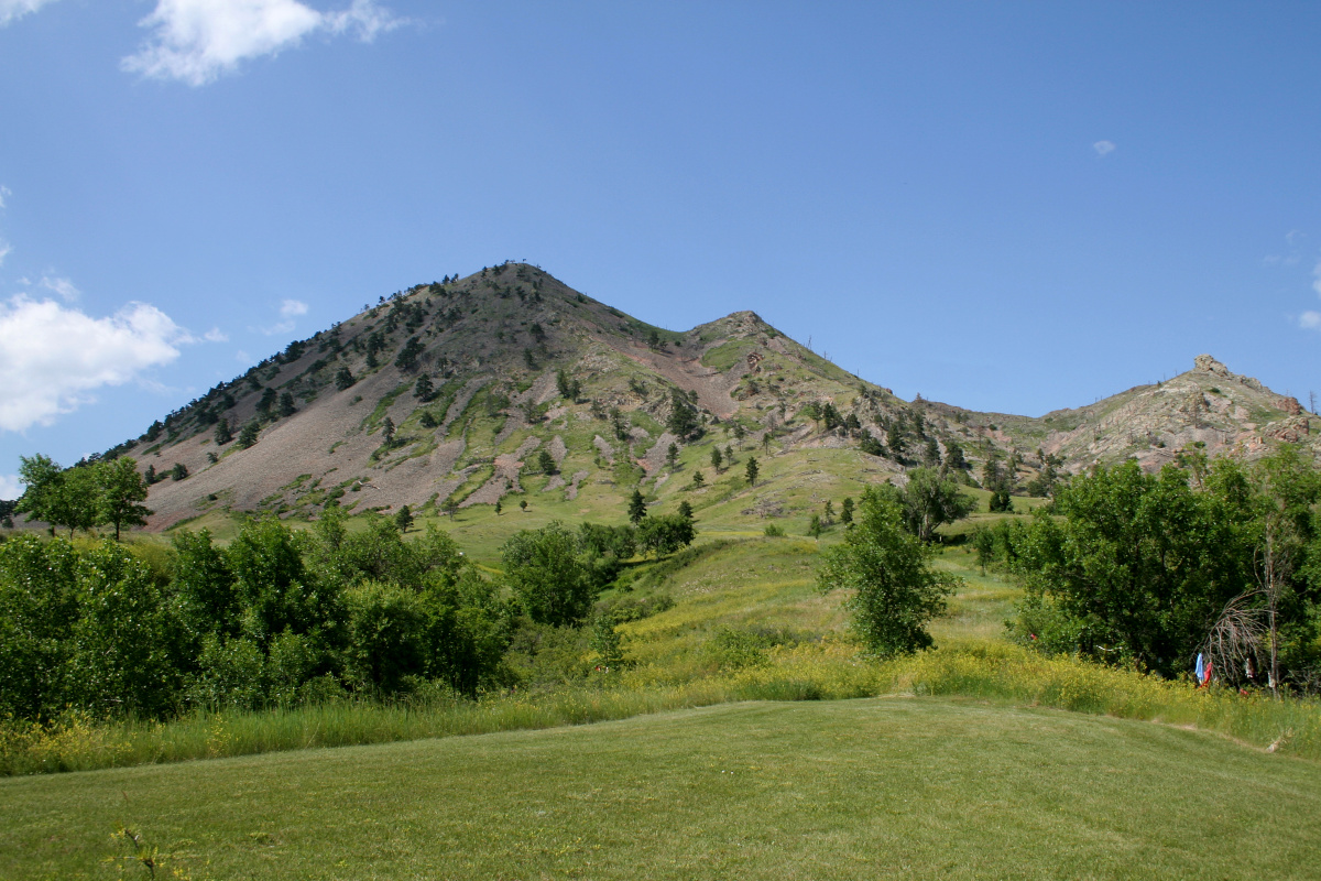 Południowa strona (Podróże » USA: Epopeja Czejeńska » Cheyenne Epic » Bear Butte)