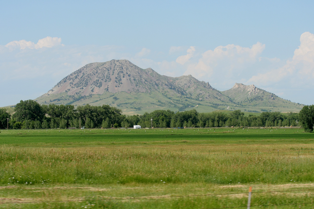 z daleka... (Podróże » USA: Epopeja Czejeńska » Cheyenne Epic » Bear Butte)