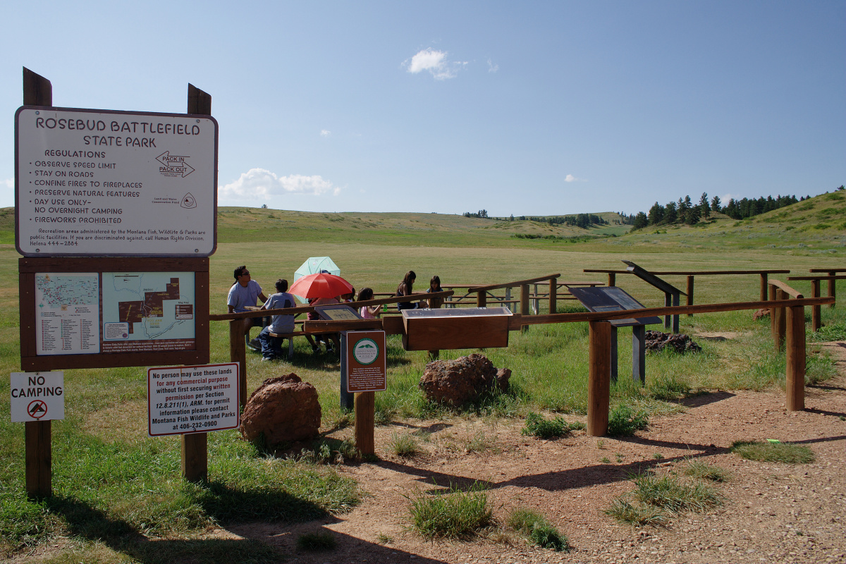 Rosebud Battlefield (Where the Girl Saved Her Brother)