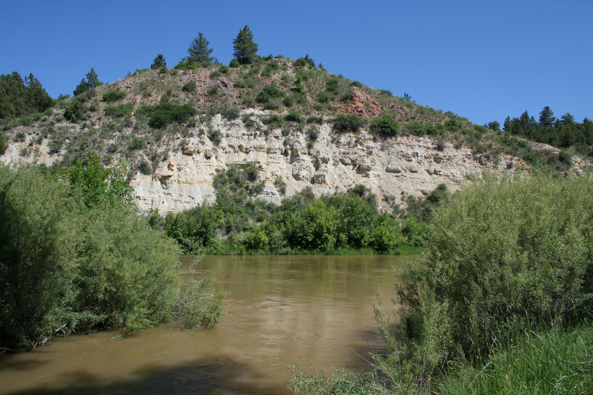 Hill by Tongue River