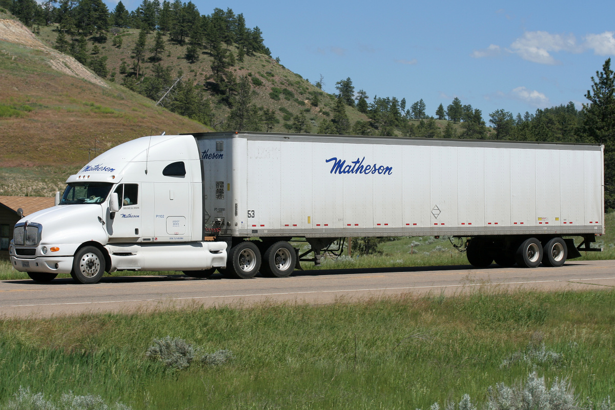 Kenworth T2000 (Travels » US Trip 2: Cheyenne Epic » Vehicles)