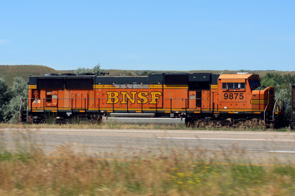 EMD SD70MAC (Travels » US Trip 2: Cheyenne Epic » Vehicles » Trains and Locomotives)