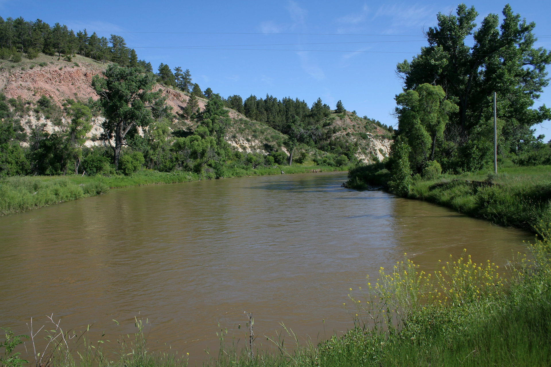 Tongue River (Travels » US Trip 2: Cheyenne Epic » The Rez » Ashland and Tongue River)