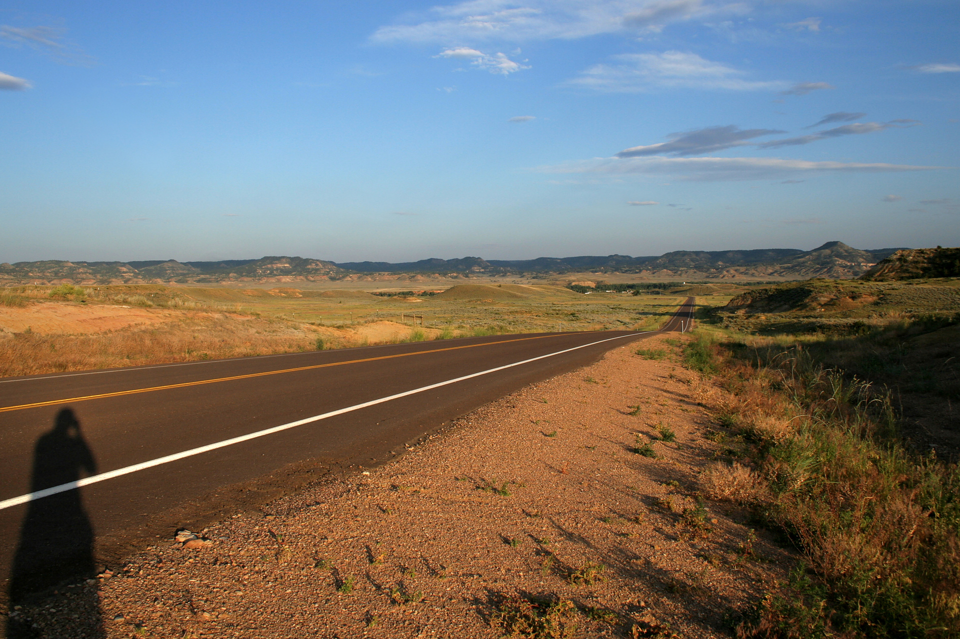 Highway 4 to Birney (Travels » US Trip 2: Cheyenne Epic » The Rez » Birney)