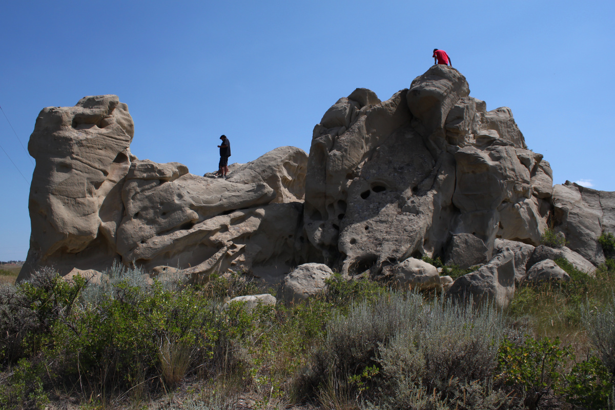 Carved Sandstone