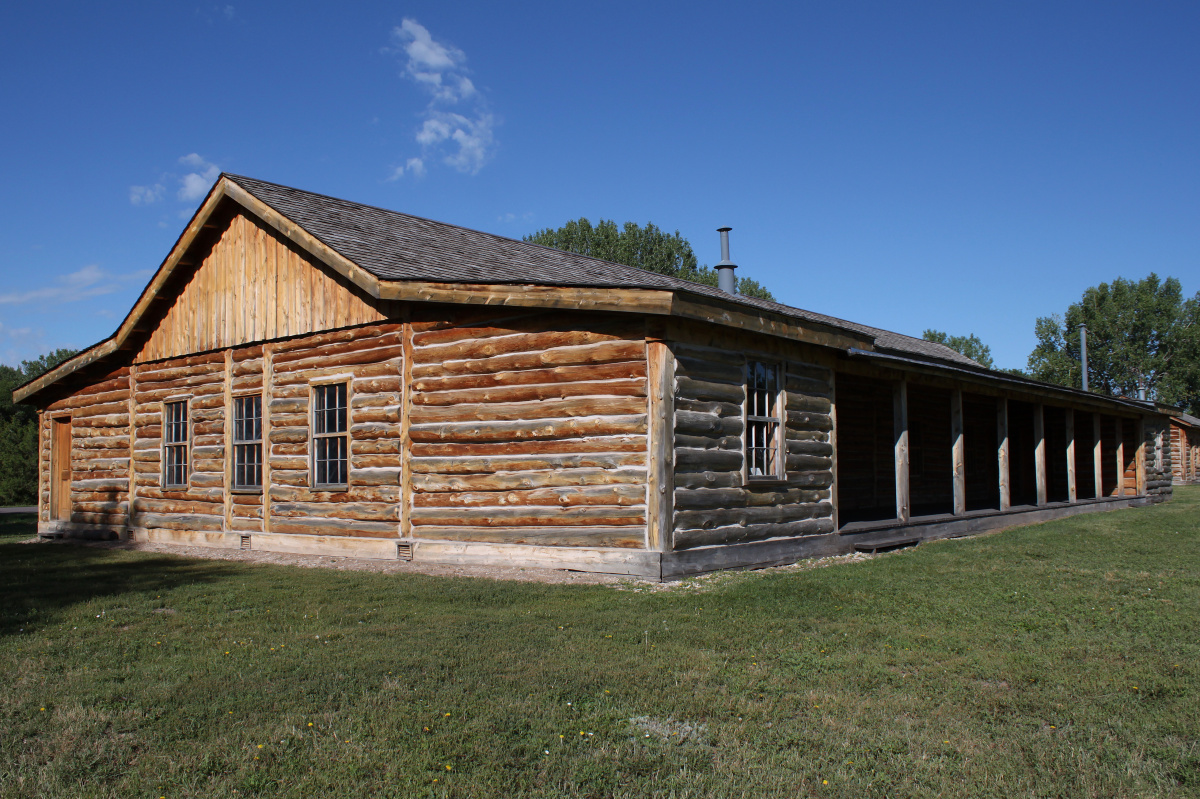 Cavalry Barrack (Travels » US Trip 3: The Roads Not Taken » The Country » Fort Robinson)