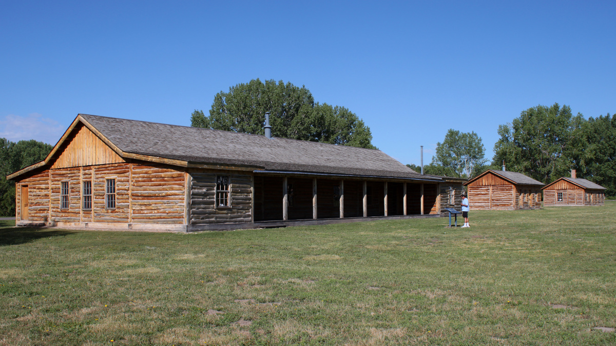 Odrestaurowane budynki (Podróże » USA: Drogi nie obrane » Okolica » Fort Robinson)