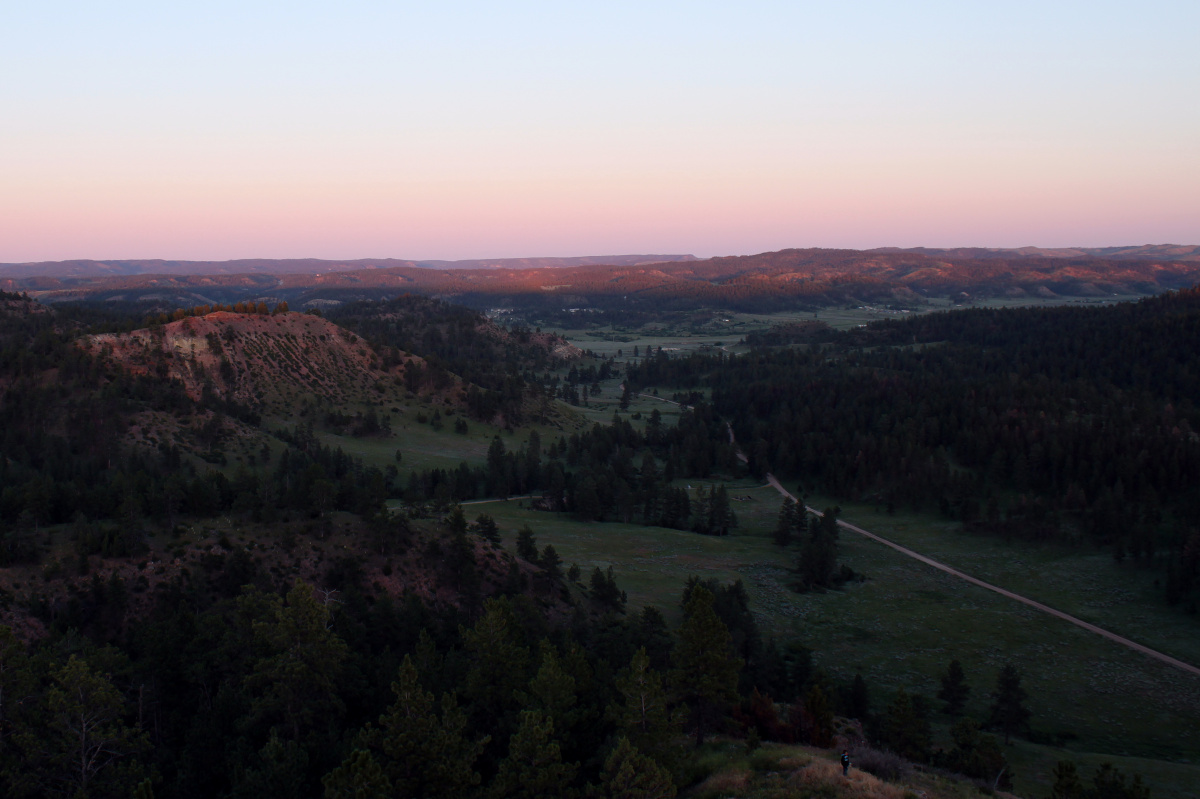 Last Rays of Sun (Travels » US Trip 3: The Roads Not Taken » The Rez » Black Springs Tower)