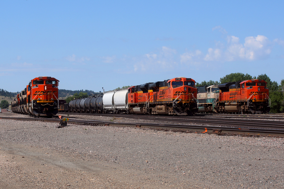 BNSF Base in Forsyth (Travels » US Trip 3: The Roads Not Taken » Vehicles)