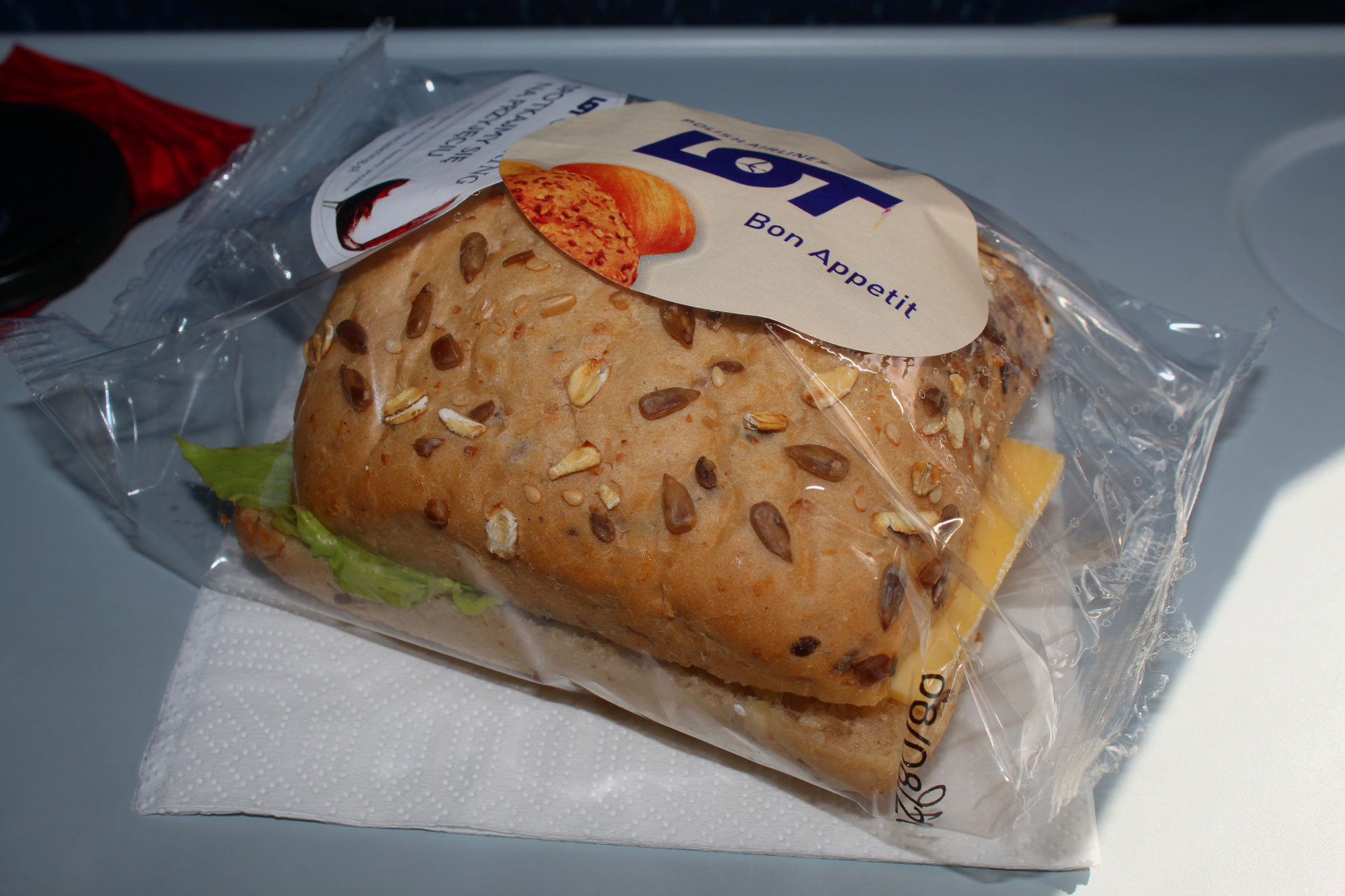 FRA-WAW: Snack (Travels » US Trip 3: The Roads Not Taken » The Flights)