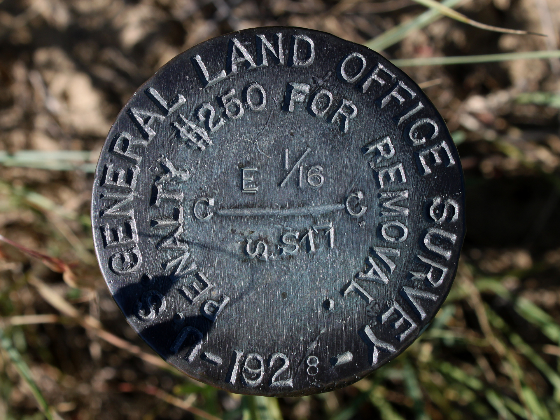 Land Marker (Travels » US Trip 3: The Roads Not Taken » The Rez » Ashland, Tongue River Valley and Birney Divide)