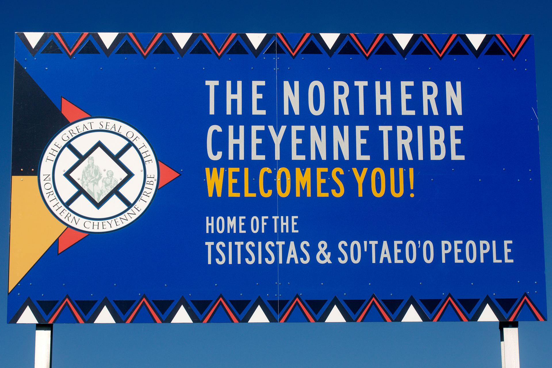 New Welcome Sign (Travels » US Trip 3: The Roads Not Taken » The Rez)
