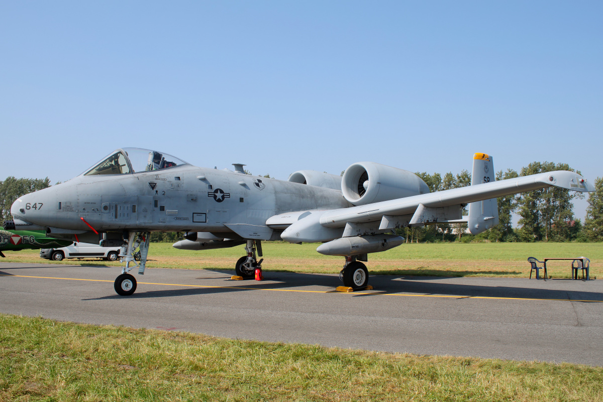 Fairchild A-10A Thunderbolt II, 82-0647, Siły Powietrzne Stanów Zjednoczonych