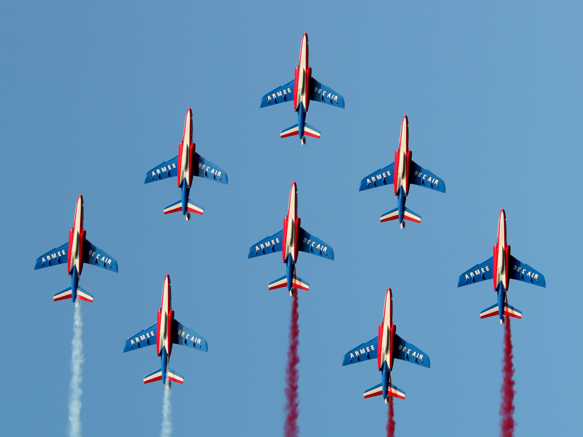 IMG_2846 (Aircraft » Radom Air Show 2011 » Patrouille de France)