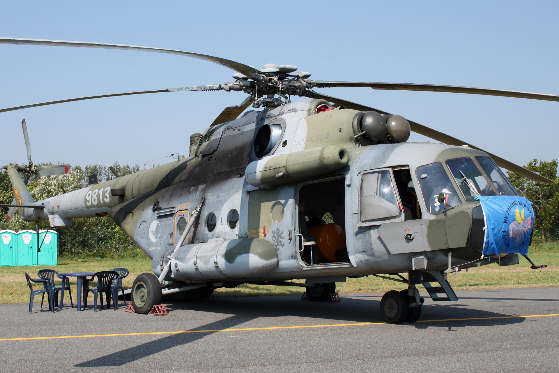 Mil Mi-171SH, 9813, Czech Air Force (Aircraft » Radom Air Show 2011)