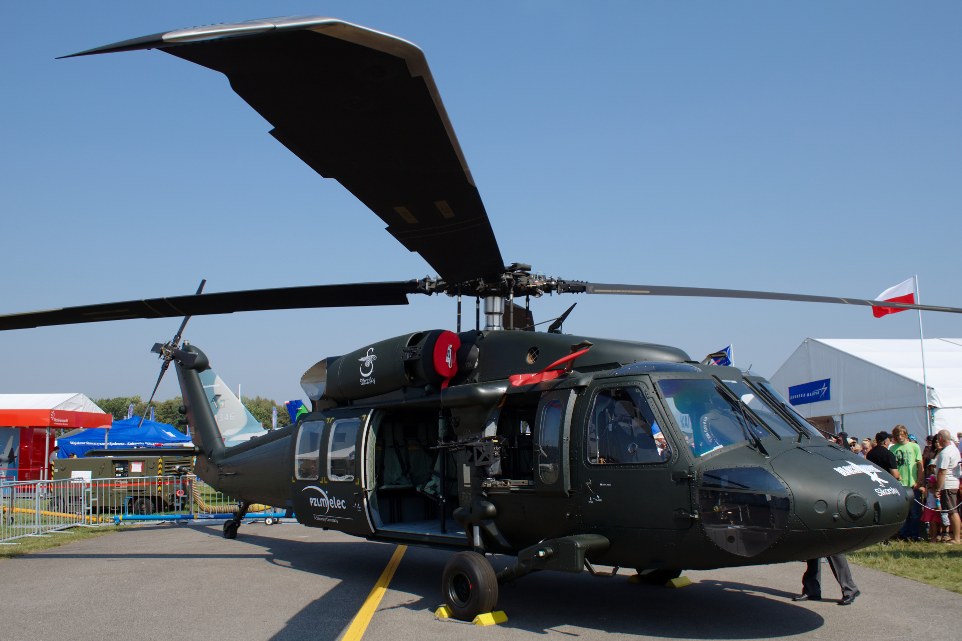 Sikorsky/PZL Mielec S-70i International Black Hawk (Samoloty » Radom Air Show 2011)
