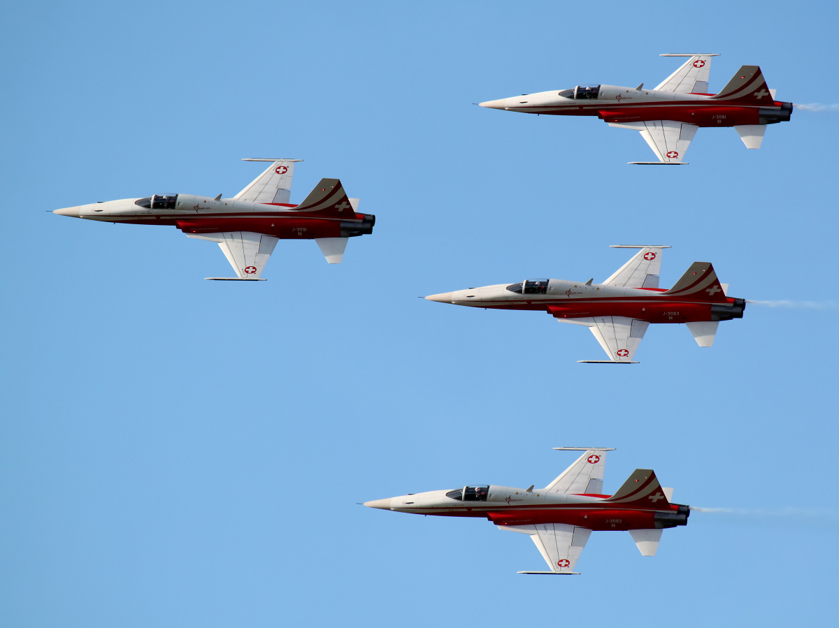 Northrop F-5E Tiger II, Patrouille Swisse