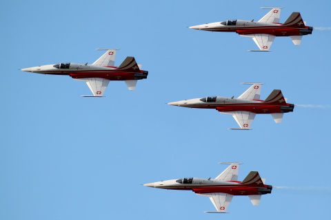 Northrop F-5E Tiger II, Patrouille Swisse