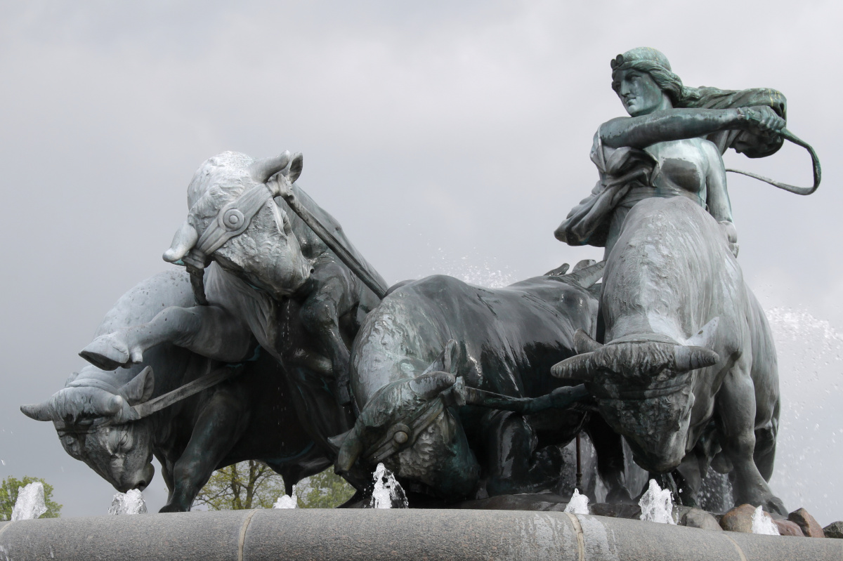 Gefion Fountain (Podróże » Kopenhaga » Miasto za dnia)