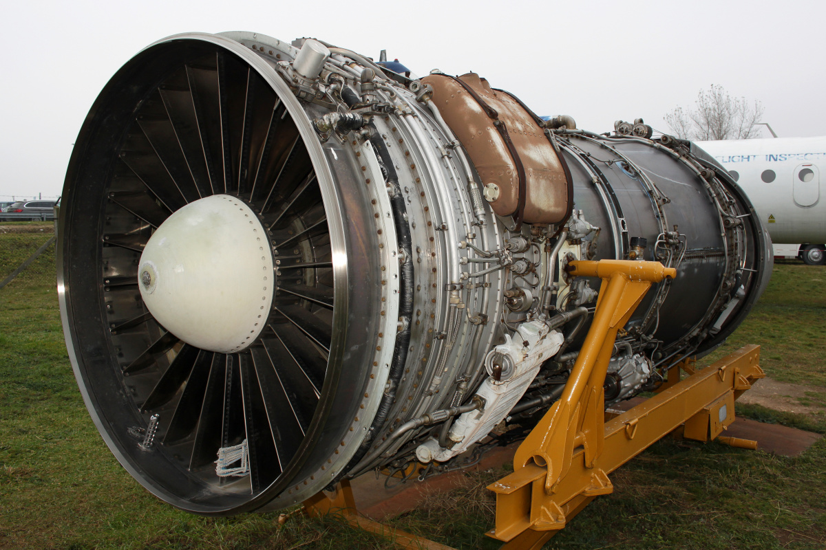 Soloviev D-30KU engine (Aircraft » Ferihegy Spotting » Aeropark Budapest)